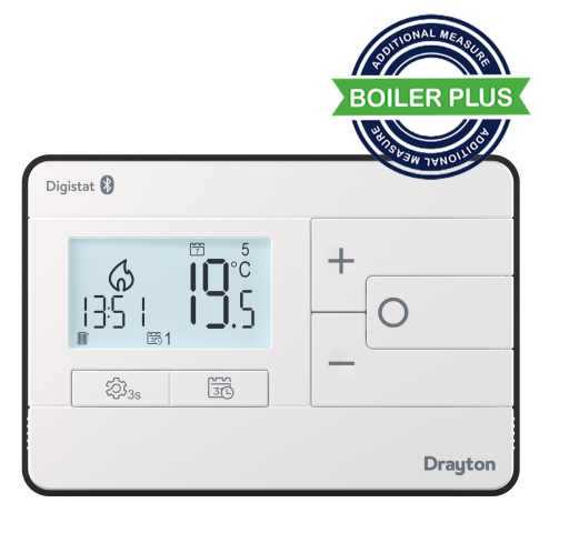 New Drayton Digistat Mains 16A Relay with Open Therm 2290M NPH