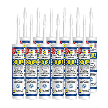 CT1 Adhesive Sealant 290ml - White ( Box Of 12 )