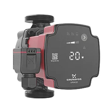 Grundfos UPS4 GO 25-65 130 Domestic Heating Circulator Pump 220-240V 93074168