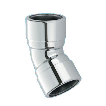 McAlpine 42B-CB CP Brass 135° Compression Bend 42mm