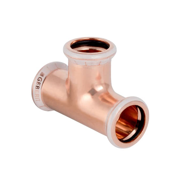 Geberit Mapress Copper Equal Tee 28mm for Water 61005