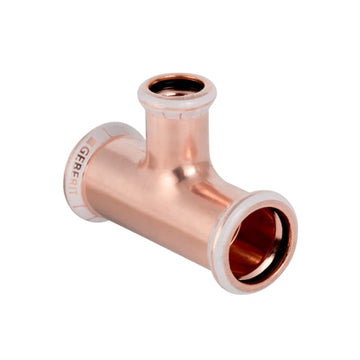 Geberit Mapress Copper Reducing Tee 28x15x28mm for Water 61259