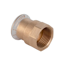 Geberit Mapress Copper Female Adaptor 15mm x 1/2" for Water 61802