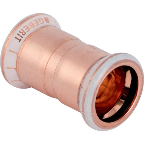 Geberit Mapress Copper Straight Coupling 15mm for Water 62002