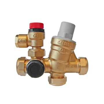 Caleffi F0001021 22mm 3/6 Bar Multibloc Inlet Control Valve (1 Piece)