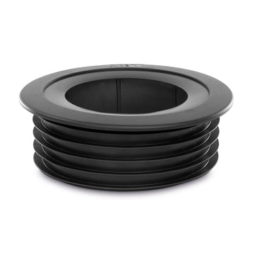 PipeSnug 110mm Cover For Soil Pipe Fittings Black K18470