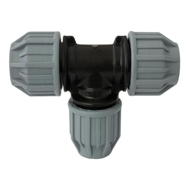MDPE Equal Tee Water Pipe 32mm x 32mm x 32mm MB1032