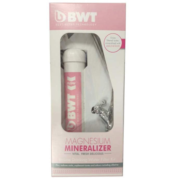 BWT MMDWFKIT Inline Drinking Water Filter Kit With Magnesium, Chrome Finish Tap