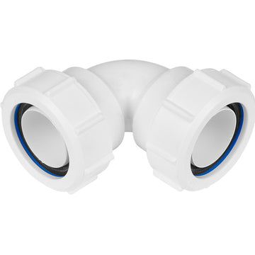 McAlpine MT4 90 Degree Multifit Bend 40mm (White)