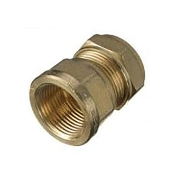 Compression Straight Female Iron 10mm x 1/2" NPH041912