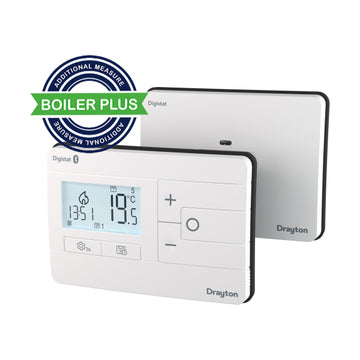 New Drayton Digistat Dual Channel RF Thermostat RF902