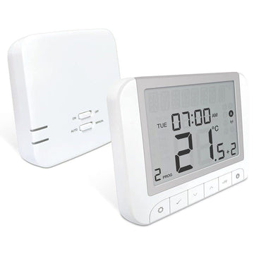 Salus Controls RT520RF Wireless Thermostat Boiler Plus Compliant Digital Room Thermostat