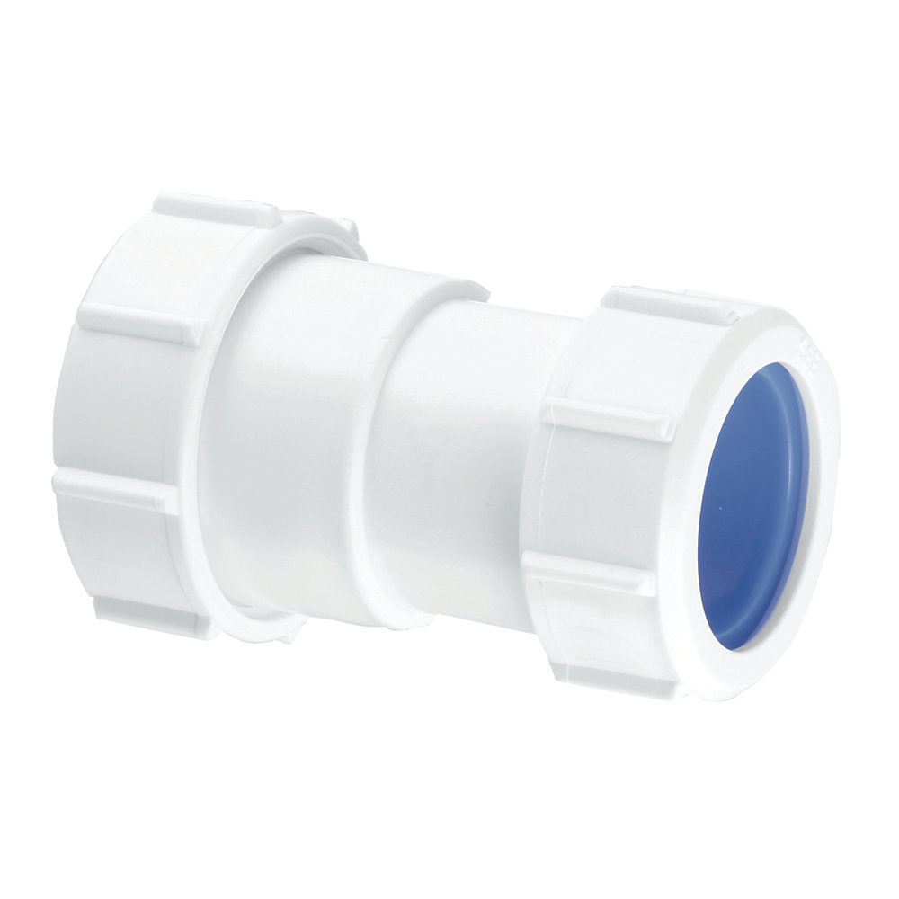 McAlpine Z28L-ISO Multifit Straight Connector White 2" x 50mm